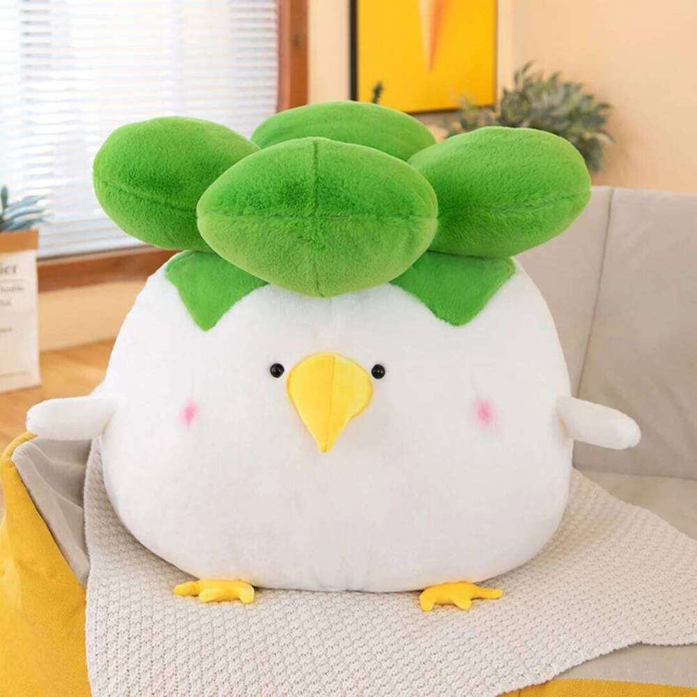 1pc 30cm/11.81in Cute rookie chicken plush creative soothing Chinese cabbage doll pillow girl gift Y260128