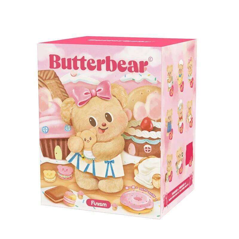 Playful Butter Bear Baking Workshop Series Blind Caixa Caja Girls Dolls Boys Gift Mystery Box Anime Action Figure Toys Z260129