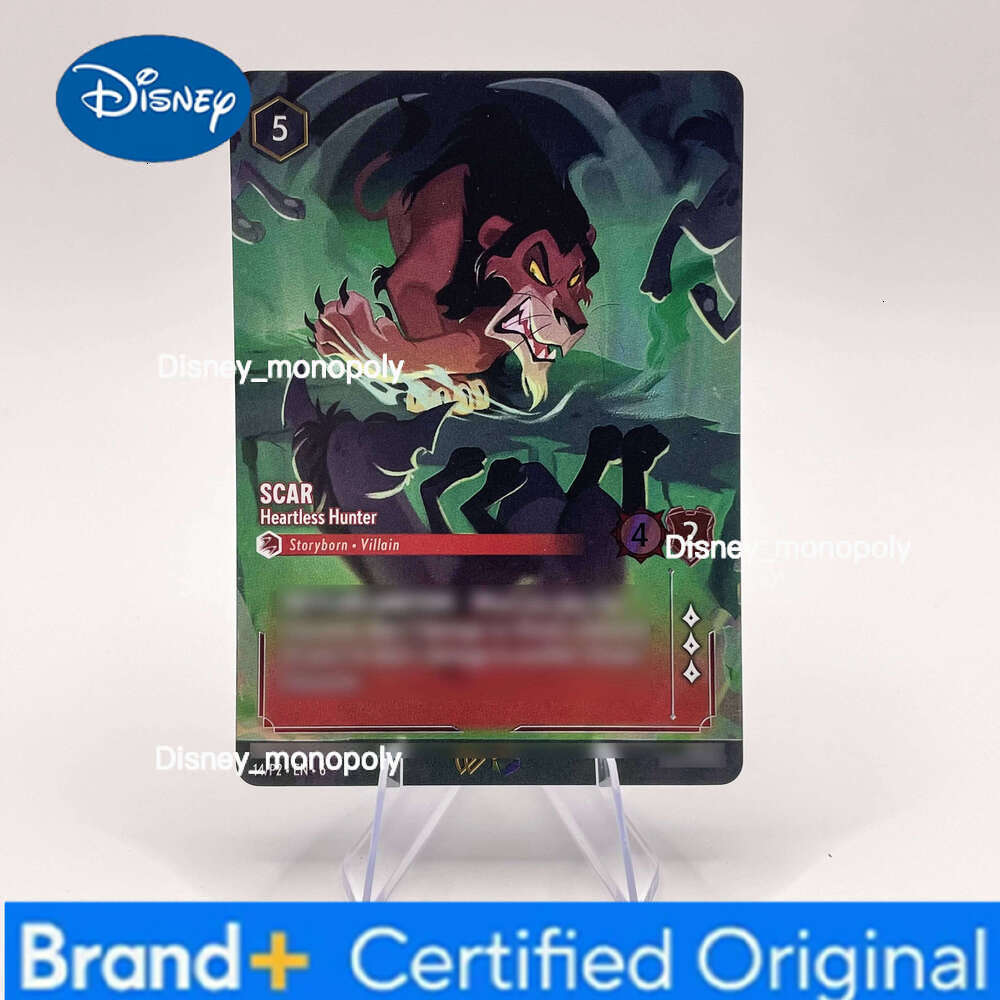 Disney 5 PCS PROXY Lorcana Promo Foil Cards JAFAR HIRO HAMADA SCAR MIRABEK MADRIGAL STITCH TCG Game Collection Card H260129 H260129