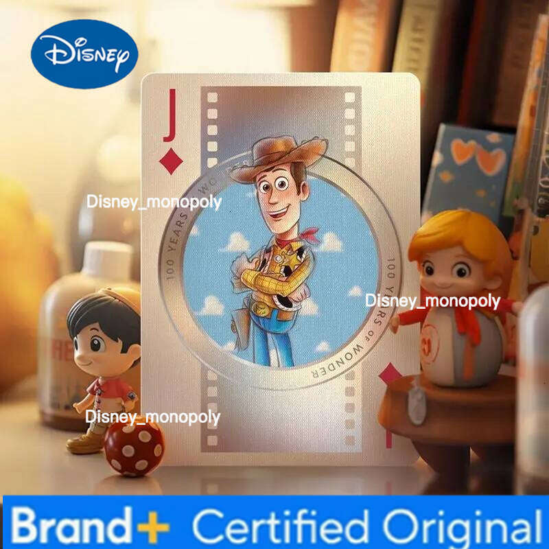 Disney New cartoon cute Mickey Mouse laser playing creative personality family party entertainment toys flower cut cards H260129