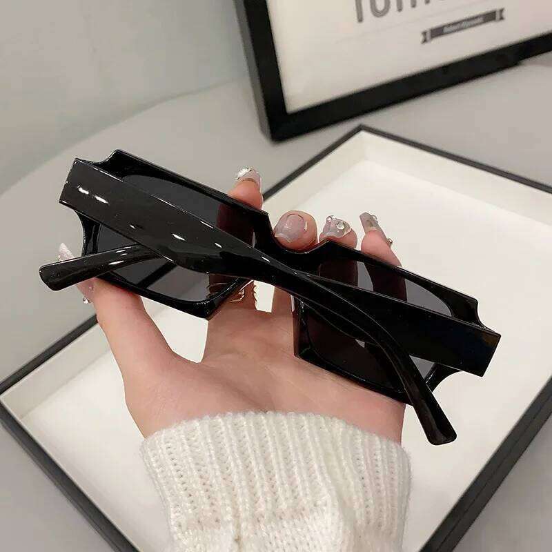 Vintage Square Sunglasses Woman Fashion Retro Sun Female Eyewear Brand Designer Gradient Glasses UV400 Oculos De Sol H260129