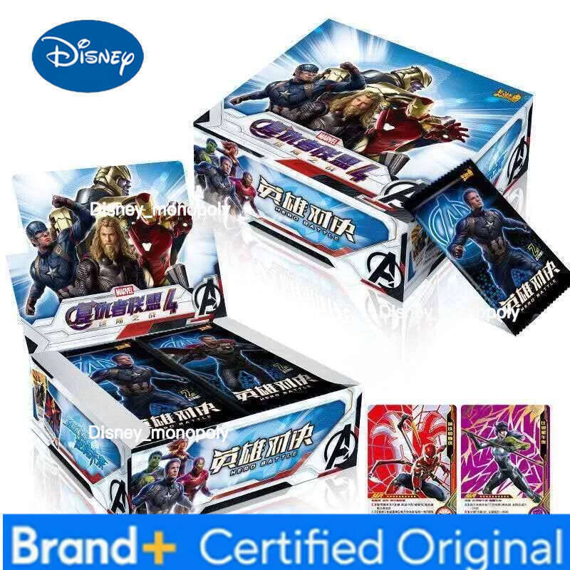 Disney boys Captain America Endgame cartoon cards girls frozen Collectionsnow Card set collection Christmas present gift H260129 H260129