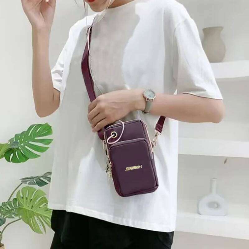 Women's Crossbody Mini Bag, Vertical Wrist Wallet, Phone Pouch, Random Draw Direction, Fashionable and Practical Accessory XJ260129