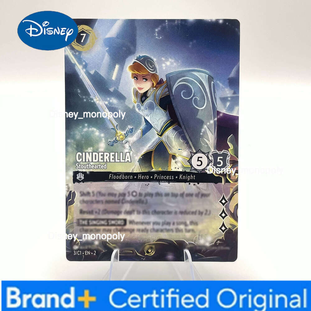 Disney PROXY Lorcana Promo 5 PCS Regular Cards BAYMAX RAPUNZEL KUZCO CINDRELLA LTE IT GO TCG Game Collection Card H260129