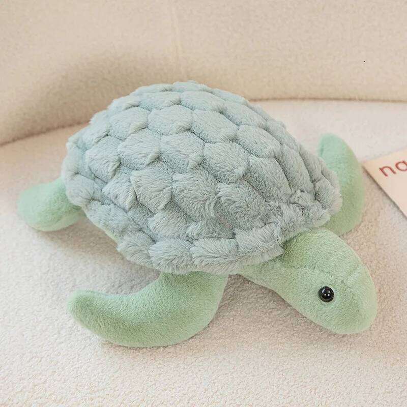 Turtle sea turtle plush toy, doll, ragdoll, cute small bed, children's pillow sleep Y260128