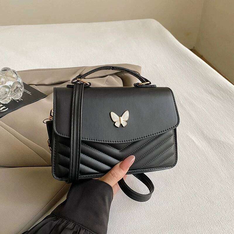 Elegant Embossed Square Pu Leather Crossbody for Women Fashion Tote Shoulder Bag with Zip Closure Purse, Lightweight Handbag XJ260129