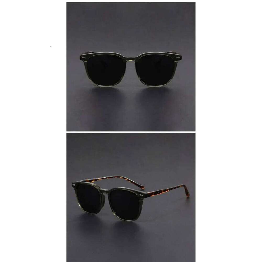 New Male And Female Ultralight Round Sunglasses Driving Fishing UV Polarized Fashion Sun UV400 Glasses H260129