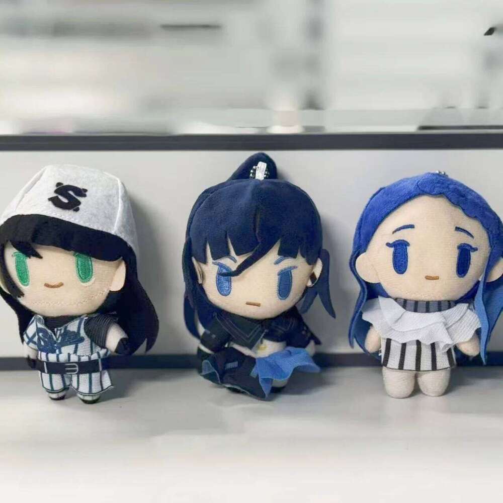 12cm New Hibana Merch Peripheral Plush Toy Singer Goods Ado Accessories Plushies Doll Fans and Girls Gift Y260128