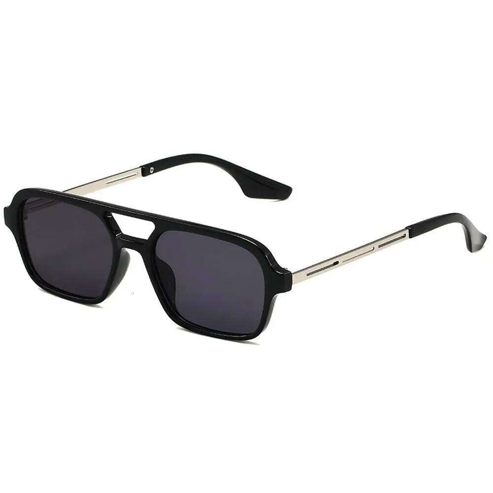 Small Frame Square Sunglasses Woman Brand Designer Fashion Luxury Sun Glasses Female Vintage Hollow Leopard Blue Oculos De Sol H260129
