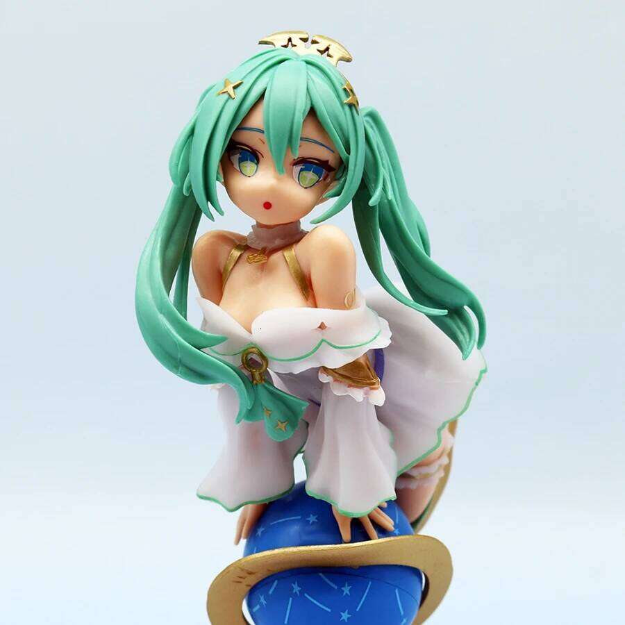 17cm Glittering Star ver. Anime Kawaii Globe Girl Action Figure Adult Collection Model Doll Toy for Kid Gift Z260129