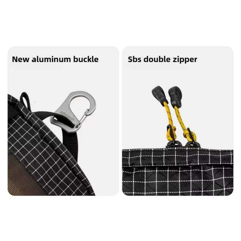 Dyneema Fiber Waist Pack 1.1L Waterproof UrltraLight Multi Pocket for Cycling Running Hiking Camping Outdoor Sports Accessories XJ260129