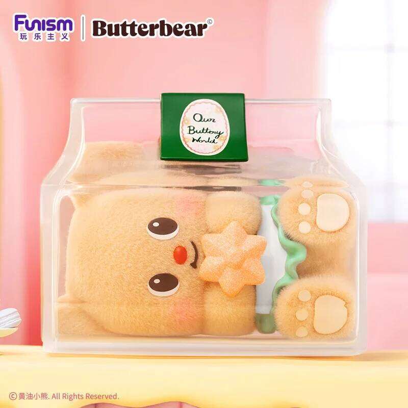 Playful Butter Bear Baking Workshop Series Blind Caixa Caja Girls Dolls Boys Gift Mystery Box Anime Action Figure Toys Z260129