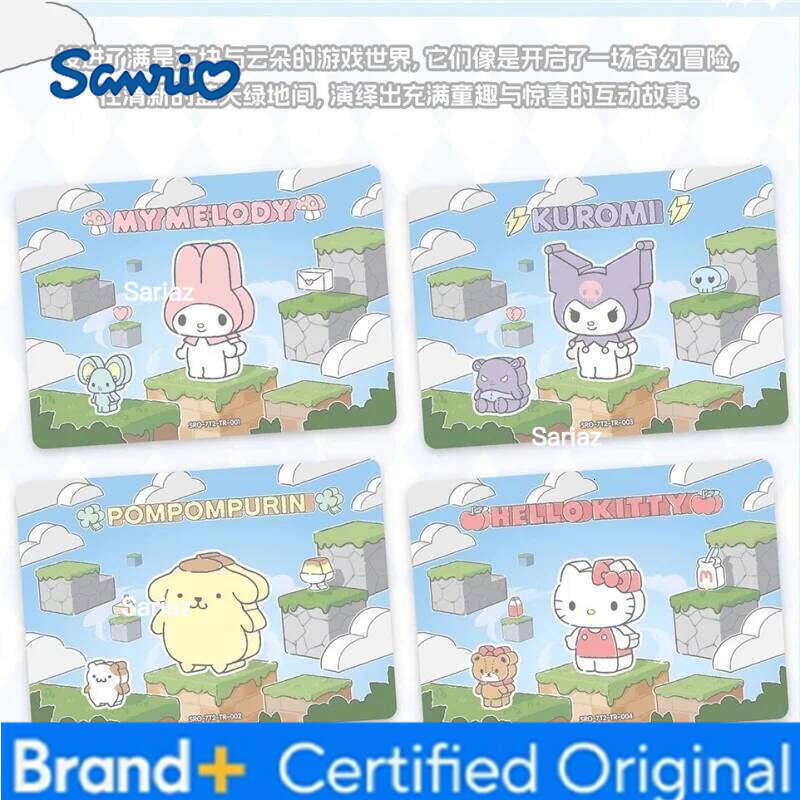 Sanrio Brand New Genuine Series Polaroid Wandering Light 7th Issue Kawaii Kuromi Collection Card Cartoon Peripheral Gift H260130
