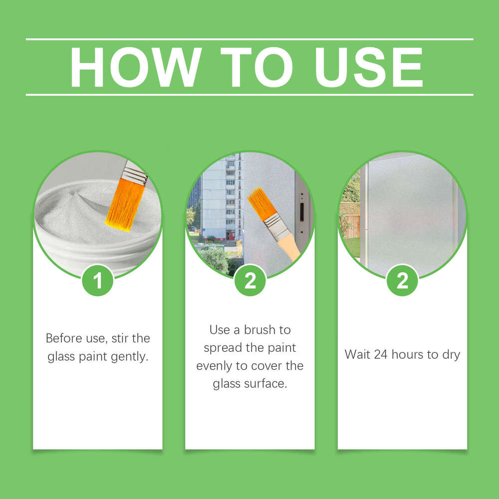 Jakehoe Resistant Wear-Resistant Privacy Protection Safety Maintenance Frosted Glass Paint S260130