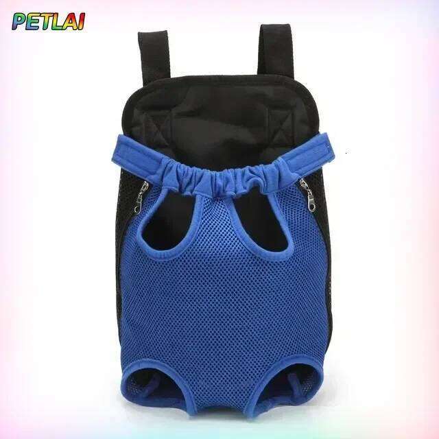 Pet Outdoor Backpack Dog carriers on the Portable breathable folding backpack with mesh dog walking chest bag 26H0130
