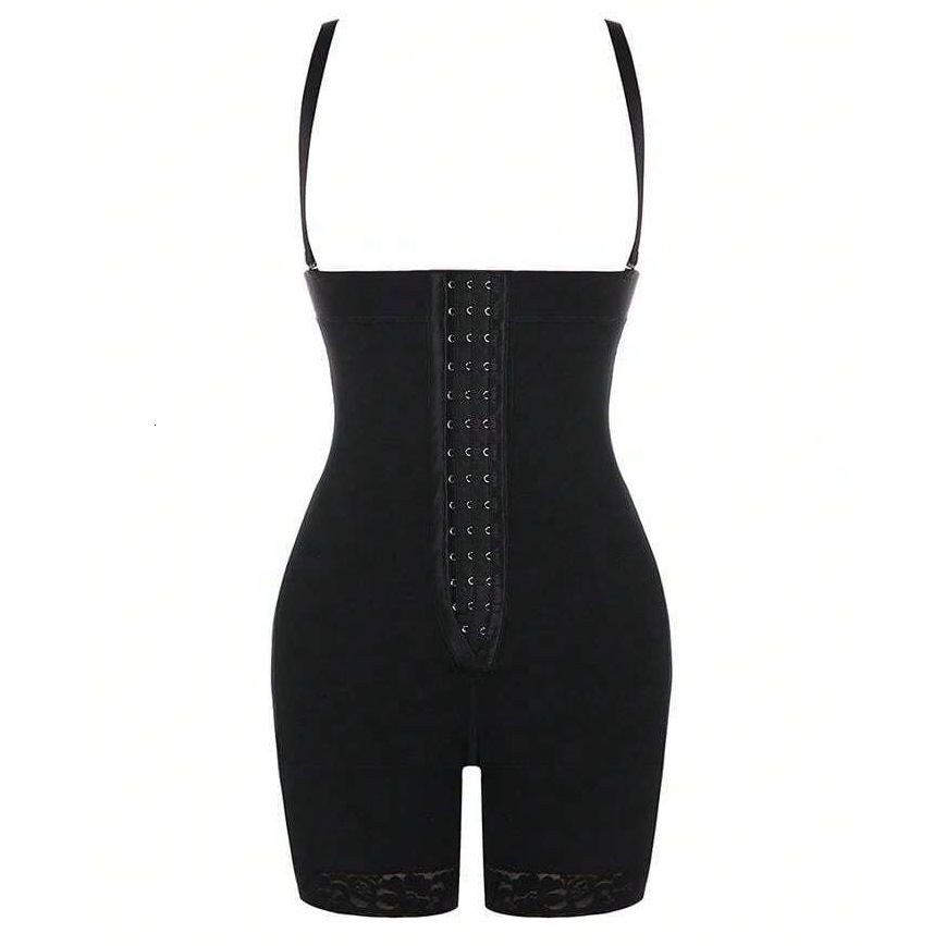 Female Postoperative Faja Columbianas U-shaped Chest Support 3 Chest Shaper Abdominal Control Sculpture Full Slimming Shaper 240703