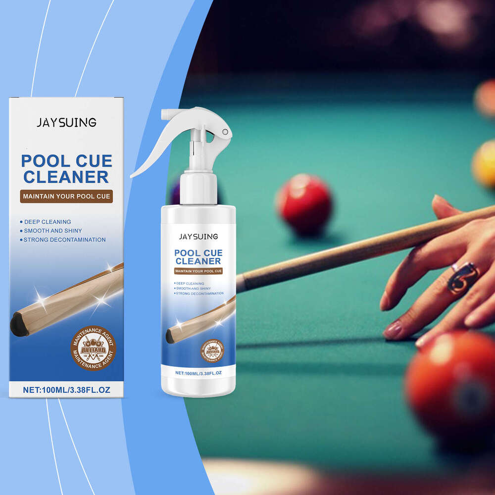 Jaysuing Stain Removal Cleaning Polishing Maintenance Care Billiard Cue Cleaner S260130