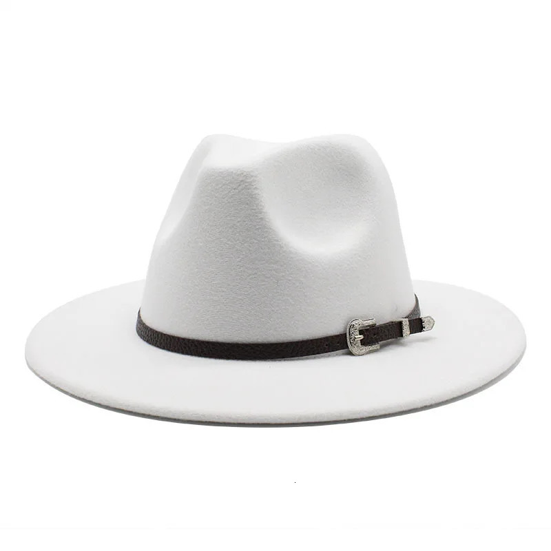 British Style Felt Jazz Fedora Hat Panama Trilby Hats For Women Men Gentleman Wedding Party Hat 260120