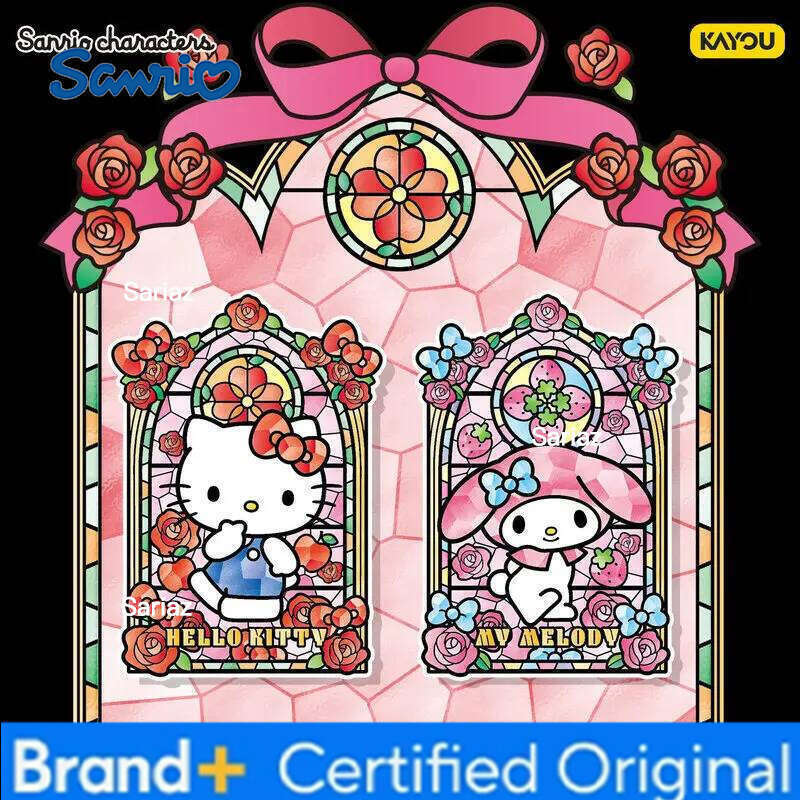 Sanrio Genuine In Stock Kayou Family Metal Series Pin Badge Acg Goods Cute Toys Decoration Birthday Surprise Gift H260130