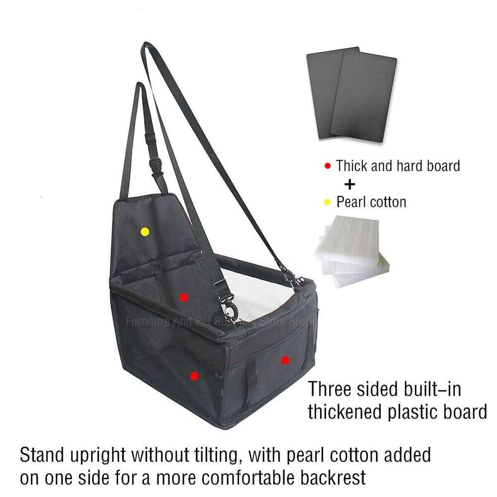 Travel Cover Waterproof Pet Carriers Bag Cat Transport Hammock Dog Car Seat Basket for Small Medium Dogs 26H0130