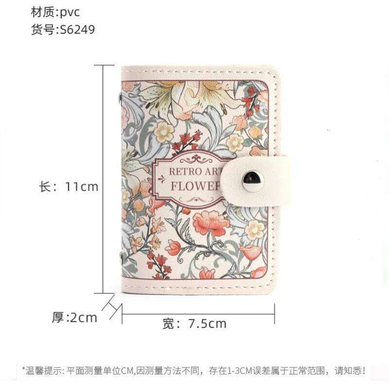 New 20 Pockets Wallets PU Leather Large Capacity Money Bag Lightweight Waterproof Business Card Case Women Z260130