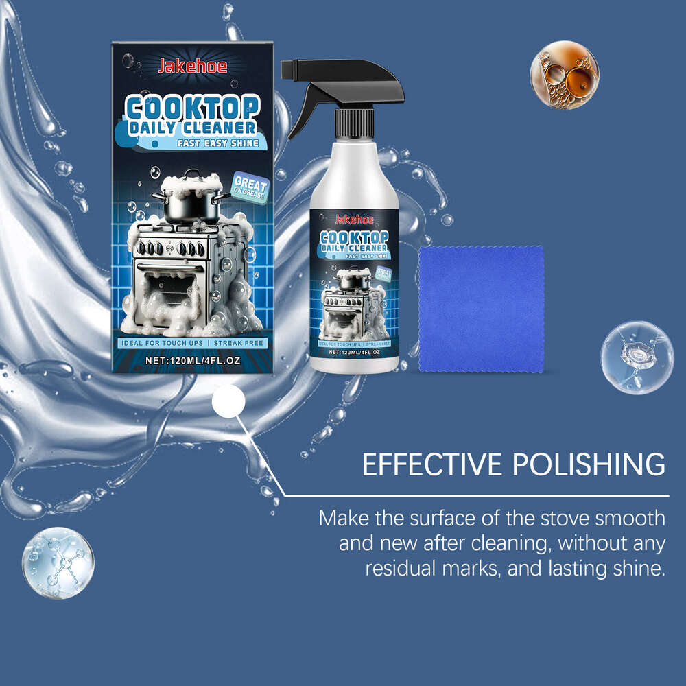 Jakehoe Household Kitchen Stove Cleaning Polishing Oil Stain Foam Cleaner S260130