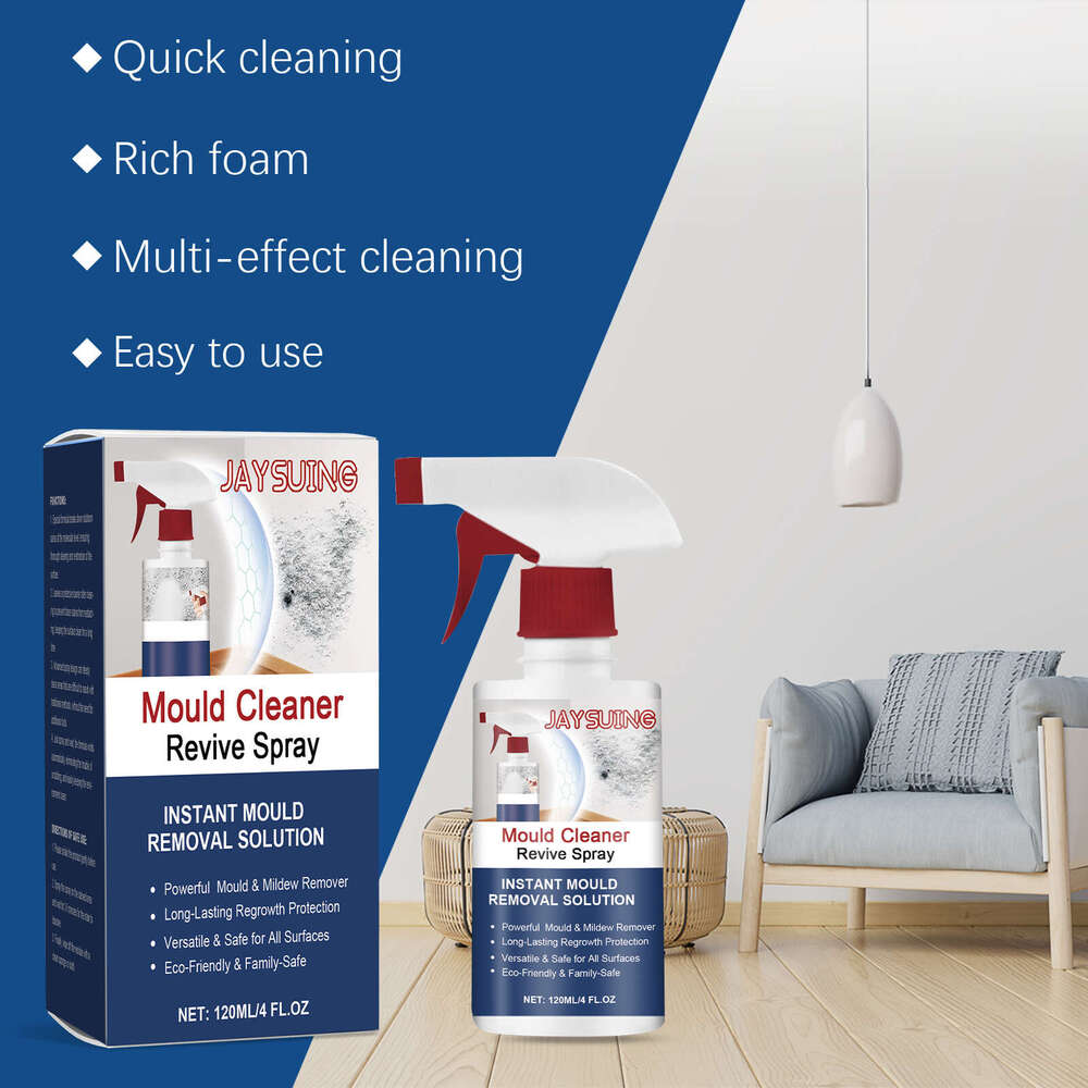 Jaysuing Removal Foam Spray for Room Walls Odor Moisture Multi-Effect Mildew Cleaner S260130