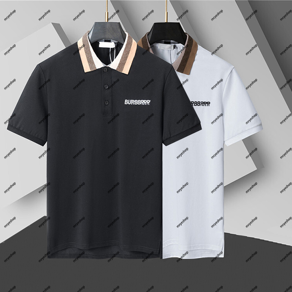 Designer Mens Polo T Shirts Short Sleeved Shirt Summer Polo Shirts Letter Print Casual Designer Polos Men.Asian size M-XXXL.9201