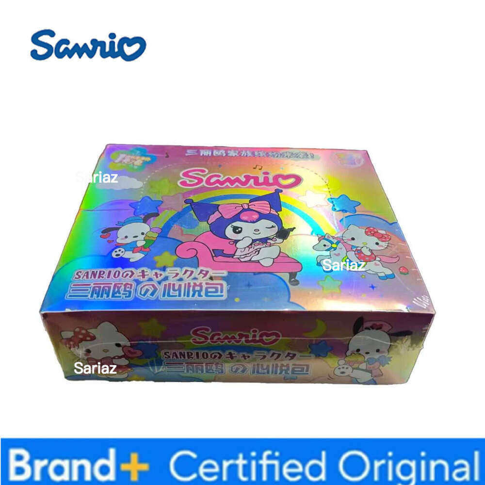 Sanrio K HOT NEW Character Collection Card Box of 160 Cards for Animation Enthusiasts, Creative Children's Gifts, Festival Gifts H2601301