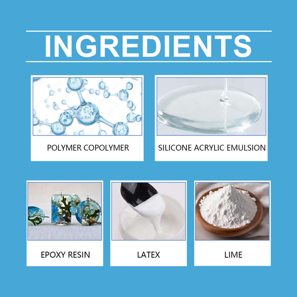 Jakehoe Adhesive Construction Site Household Waterproof Exterior Wall Roof Invisible Sealing Transparent Coating Glue S260130