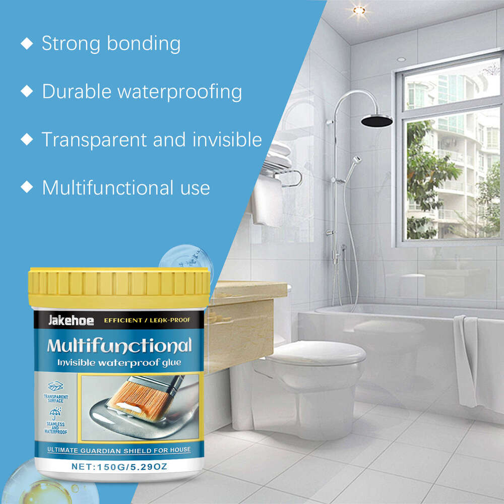 Jakehoe Home Repair Leak Sealant for Exterior Wall Tile Gap Multi-functional Invisible Waterproof Glue S260130