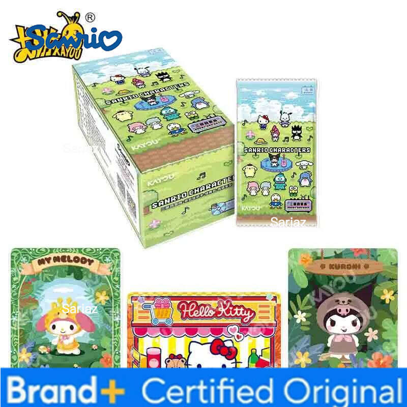 Sanrio KAYOU Family Series Mengmeng Cards Genuine Original Animation Cartoon Collection Card Peripheral Toy Gift H260130
