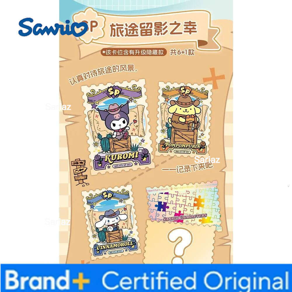 Sanrio Genuine KABAO Collection Anime Cute Stars Gorgeous and Elegant Party Fashion Luck Cards Creative Fun Gifts for Kids H260130