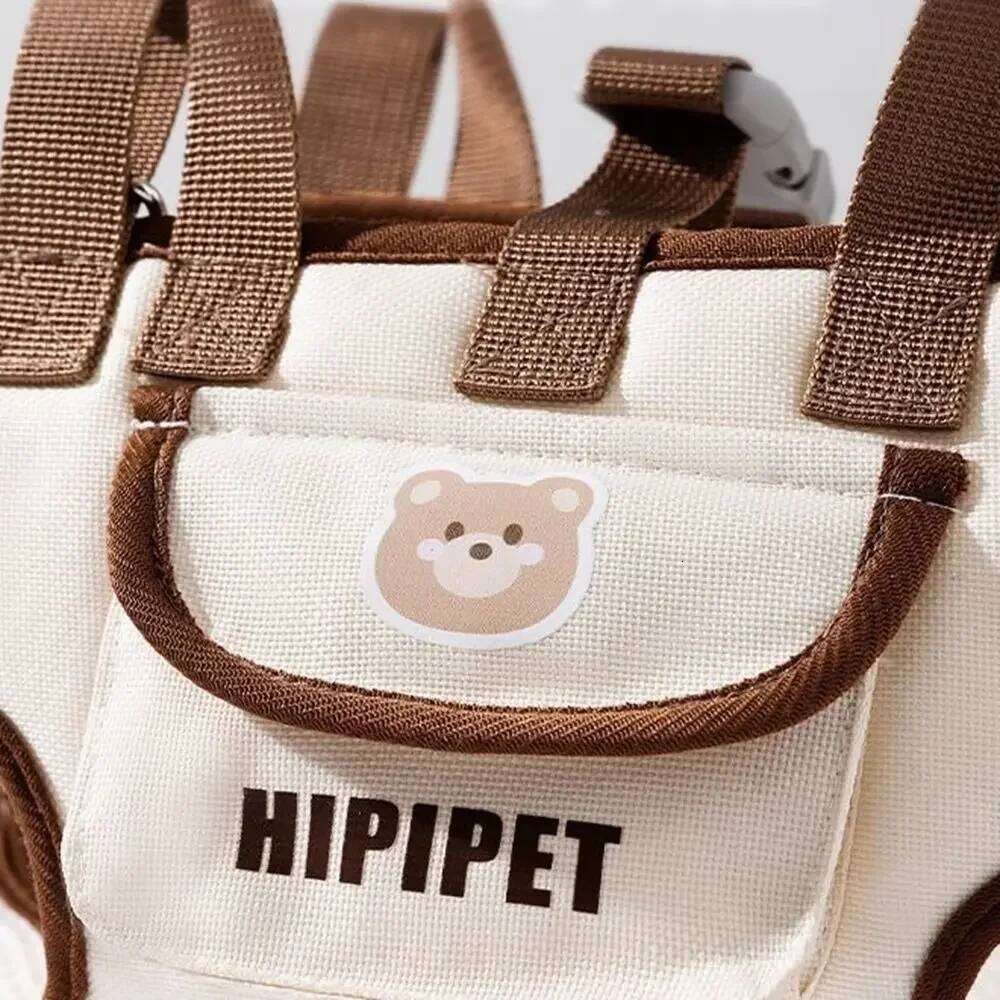 Crossbody Carrier Backpack Adjustable Washable Teddy Strap Breathable Outing Bag Travel Dog accessories For small dogs 26H0130