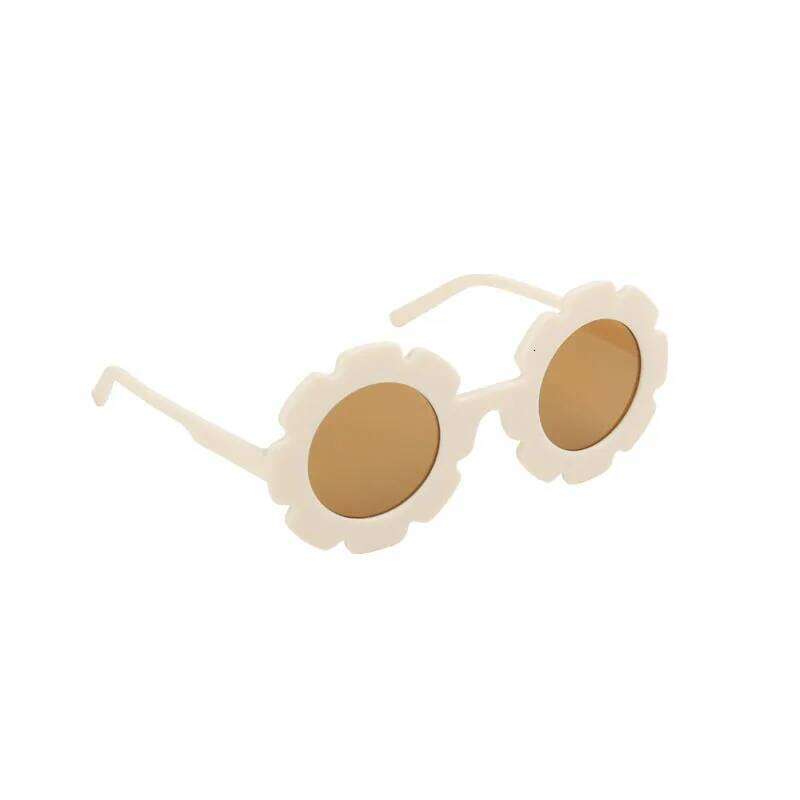 New Cute Multi Color Sunflower Sunglasses For Boys And Girls, UV Resistant Outdoor Style Sunglasses, Children's Glasses H260130