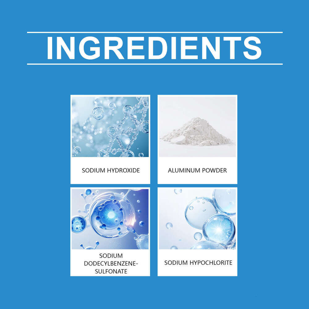 JUE FISH Household Cleaner Kitchen Sink Drain Pipe Dirt Dissolving Cleaning Powder S260130