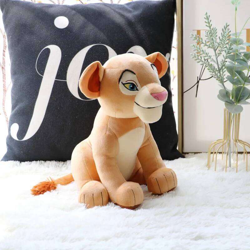 2023 New 30cm Lion King And Son Soft Kids Doll Young Simba Stuffed Animals Plush Children Toy Christmas Gifts Y260128