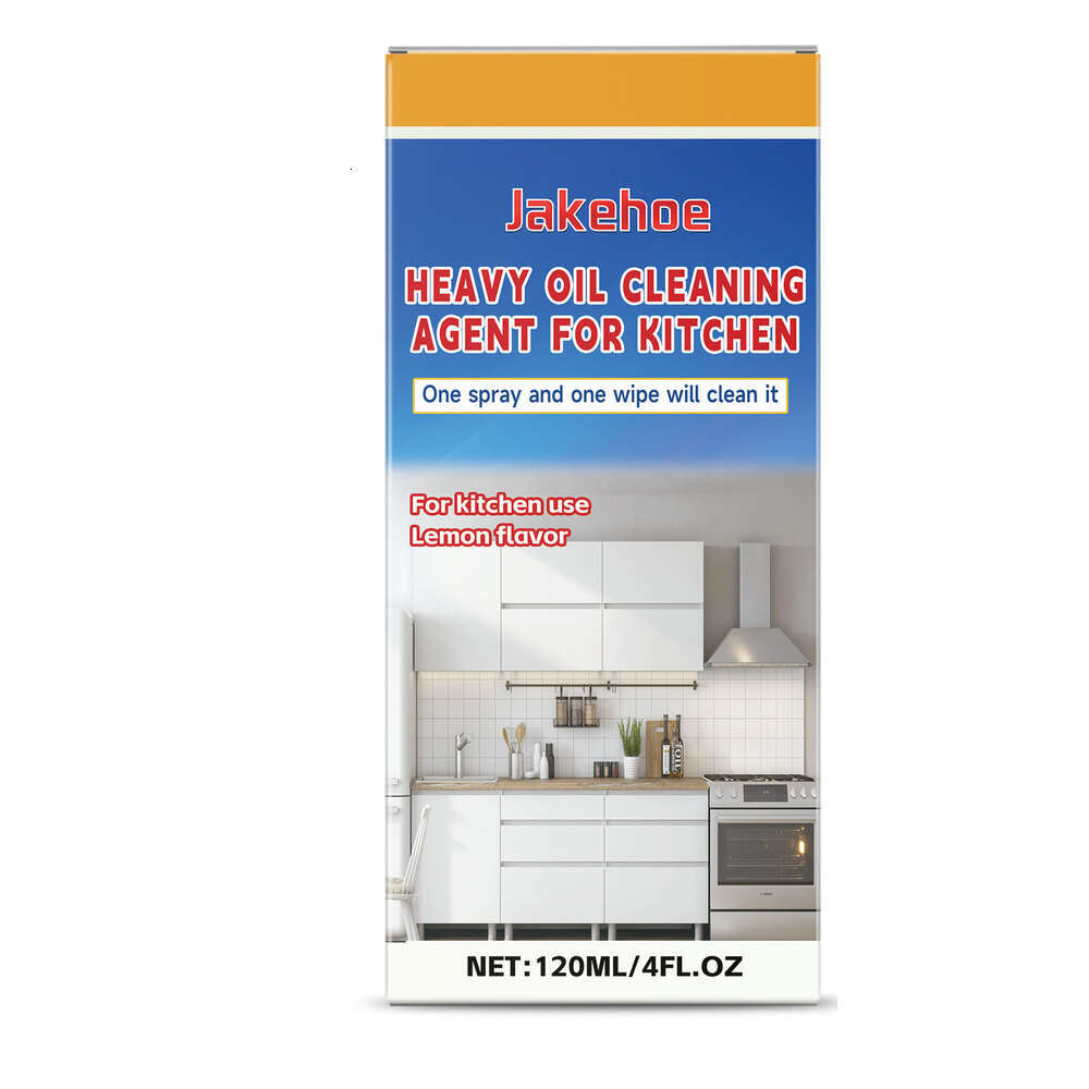 Jakehoe Cleaning Household Heavy Oil Cleaner Kitchen Stove Degreaser Stain Remover S260130