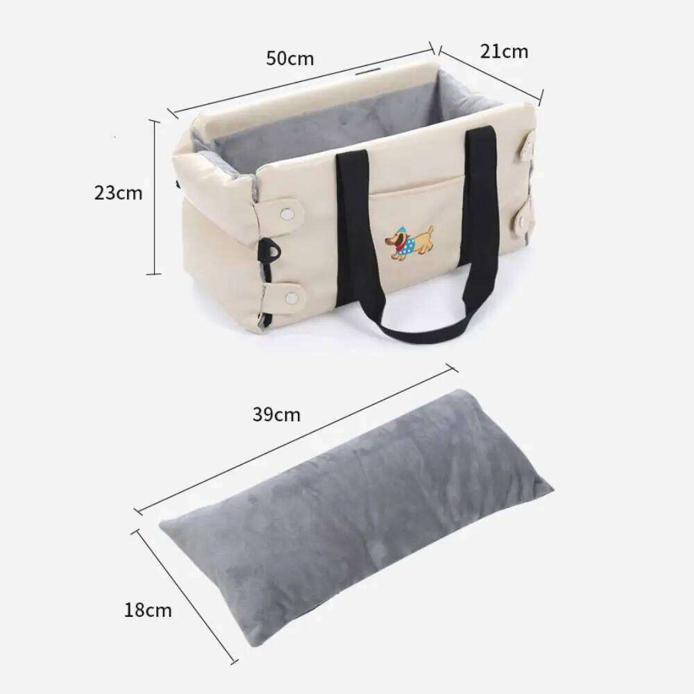 PU Leater Luggage Multifunction Cute Pet Car Safety Seat Convenient Large Capacity dog house Central control car 26H0130