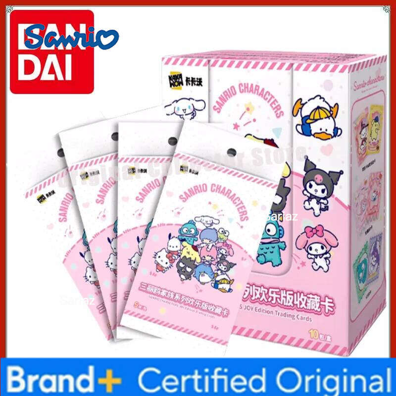 Sanrio Original Bandai Kakawow Trading Cards u Family Series Happy Edition Collection Official Authentic Favorite Card Pack H260130