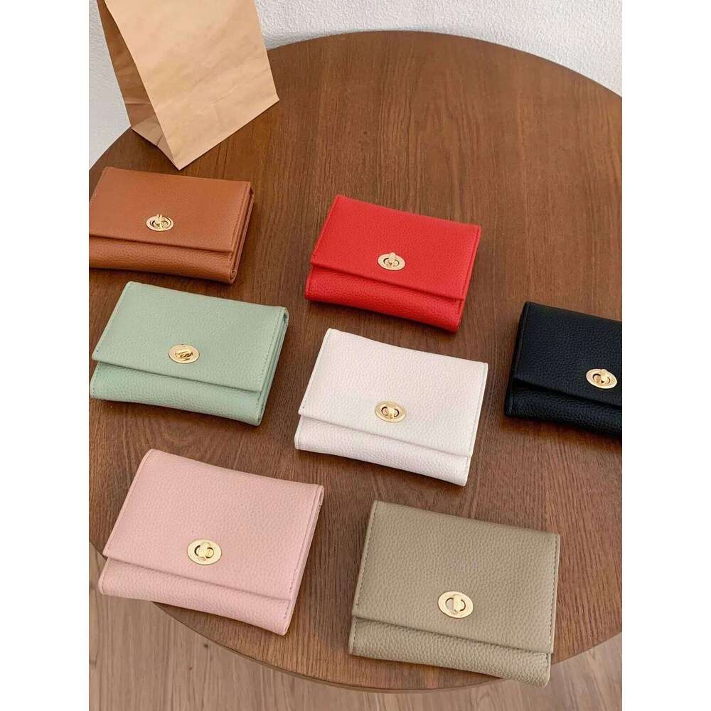 Exquisite Black Women's Wallet - Cool Style Compact Holder Wallet, Multiple Card Slots And Short Wallets Z260130