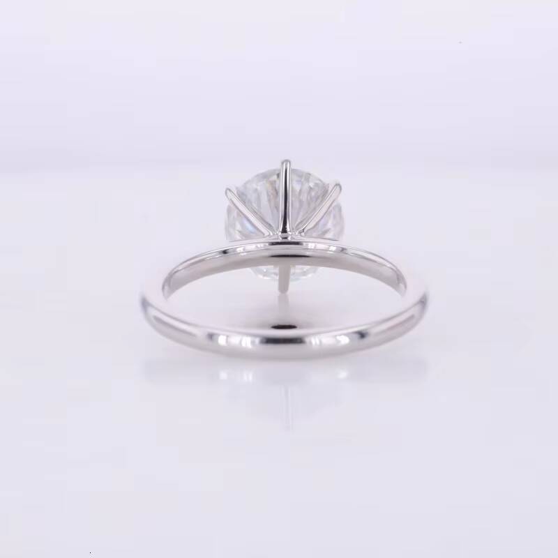 05ct 1ct DEF VS Round EX Cut Lab Grown Diamond Fine Jewelry Wedding Engagement Ring 10K 14K Solid Gold HPHT CVD Diamond Rings