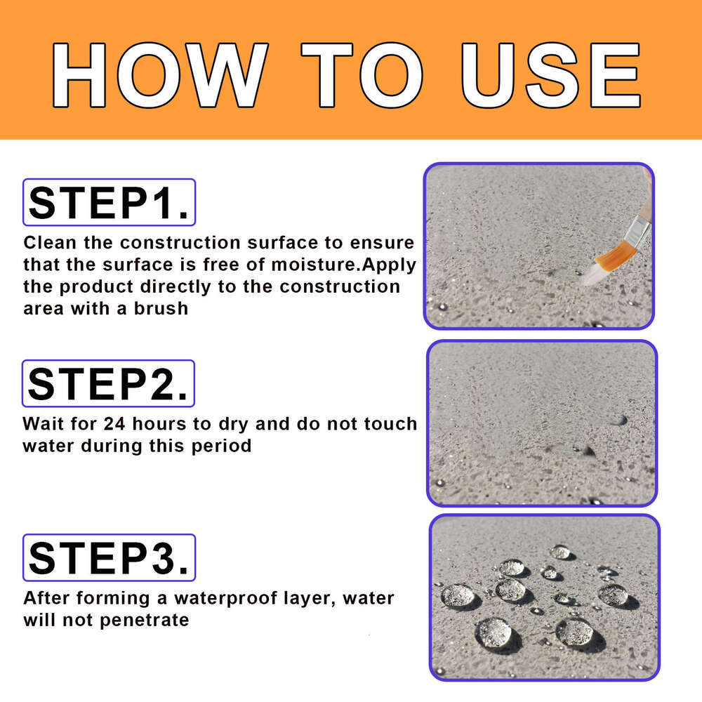 Jaysuing Black Waterproof Glue for Kitchen and Bathroom Doors, Windows, Tiles, Water Pipes, Exterior Walls, Waterproofing, Leakproofing, No-Need-to-Hi