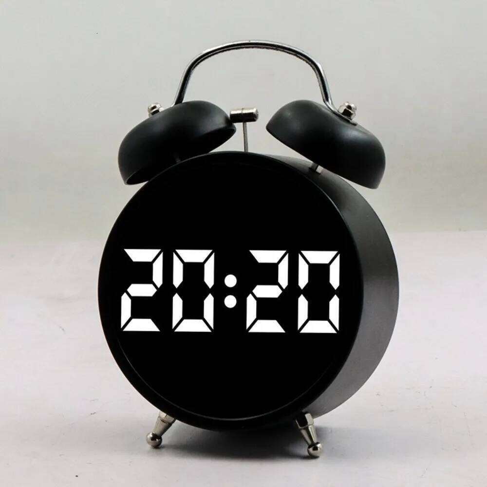 High Quality Extra Large Sound Alarm with LED Screen Simple Number Multifunctional Clock W260130