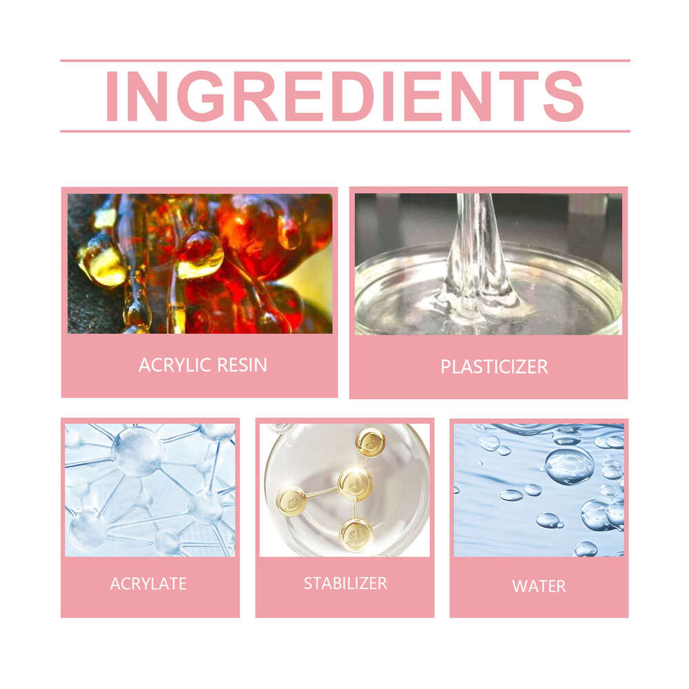 Jakehoe High Transparency Resin DIY Handmade Shadowless Quick-Drying Epoxy Glue S260130