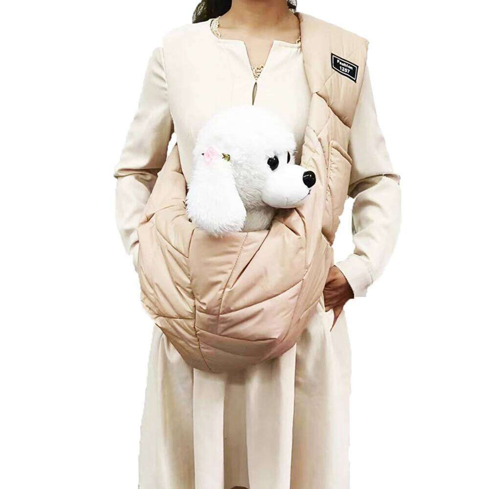 Pet Carrier Carrying Single Cat Sling Handbag Pouch for Outdoor Travel Dog Shoulder Bag - view 5