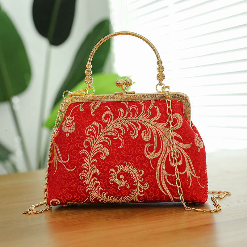 Wholesale Chinese Embroidered Qipao For Women, Elegant Retro Handbag, Ancient Style Small Bag, Handheld Bag MASA