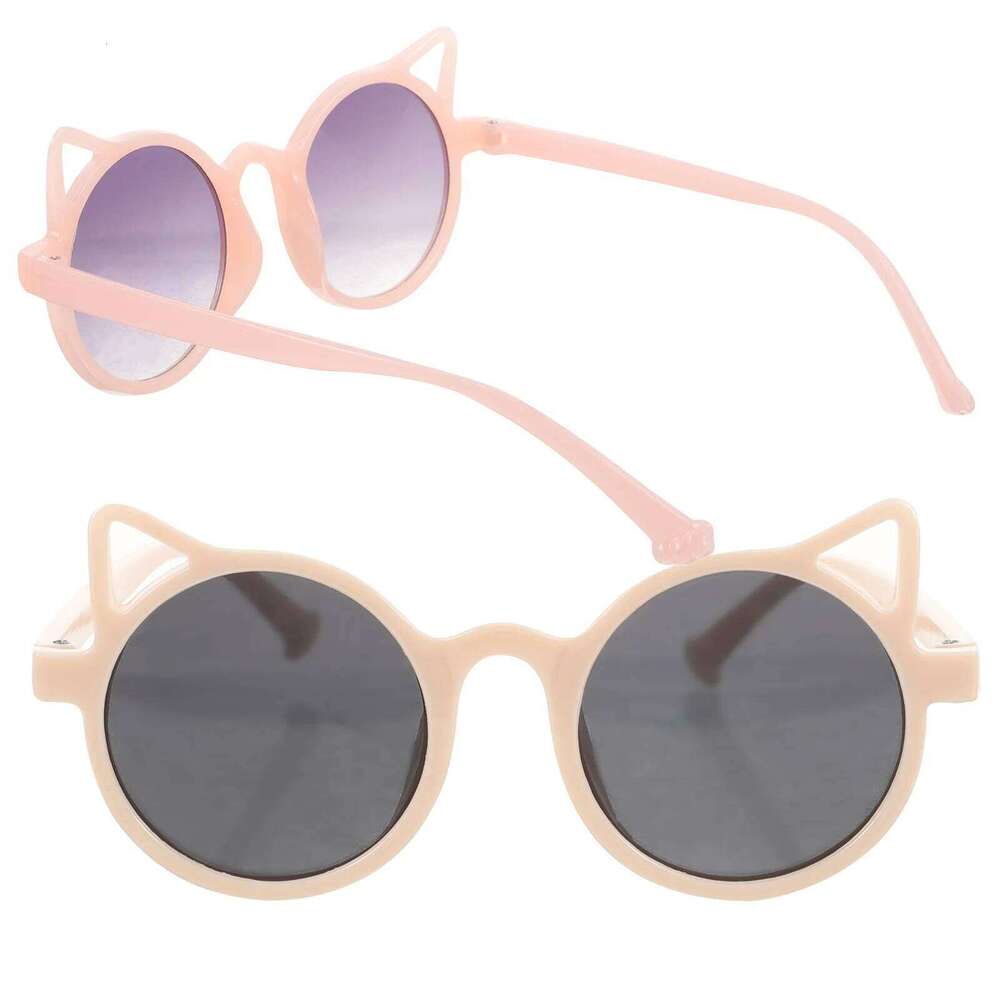 2Pairs Cat Eye Sunglasses for Fashionable Party Favor Uv Protective Eyewear Comfortable Wear Lovely Design Outdoor H260130