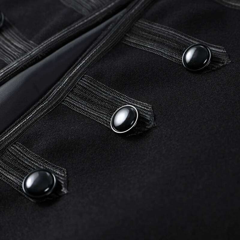 ZHE HAN Fashion Stand Collar Short Jacket Women's Single Breasted Full Sleeve Cropped Coat 2026 Spring New Lady Casual Style Outerwear