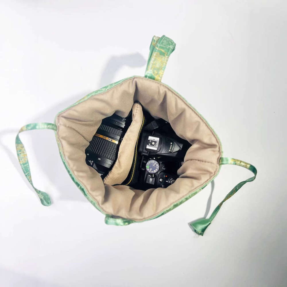 New Chinese Set Storage Utensil Cloth Travel Portable Tea Ceremony National Fresh Style Gaiwan Camera Bag MASA